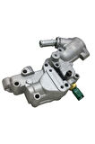 TERMOSTAT BAGLANTI GOVDESI ( ALIMINYUM ) 106-PARTNER-BERLINGO-SAXO-XSARA-306-206-206+(T3E)-P207-BIPP
