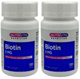 Biotin 5 Mg 2x120 Tablet