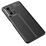 Smcase Xiaomi 11T Pro Kılıf Kamera Korumalı Deri Dokulu Silikon