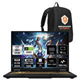 Asus TUF F16 i7 14650HX 8GB 256GB SSD RTX5050/8GB 115W 165Hz 16'' WUXGA W11P Gaming Laptop FX608JHR