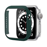 Smcase Apple Watch 41mm Uyumlu Gard Mika Tam Kapatan Ekran Koruyucu