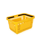 22 Lt Plastik Alışveriş Sepeti - Market El Sepeti Sarı