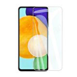 Smcase Samsung Galaxy M52 5G Kılıf Kamera Korumalı Negro Karbon Silikon  Nano Ekran Koruyucu