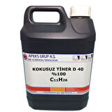 KOKUSUZ TİNER D-40 %100 - 5 Lt
