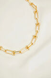 TİFFANY MODEL GOLD KOLYE
