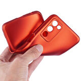 Smcase Oppo A55 5G Kılıf Kamera Korumalı Premier Silikon  Nano Ekran Koruyucu