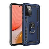 Smcase Samsung Galaxy A52s 5G Kılıf Vega Yüzüklü Tank Silikon