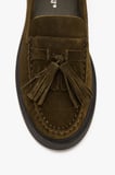 Kadın Hakiki Süet Püsküllü Loafer
