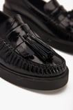 Kadın Hakiki Süet Püsküllü Loafer