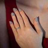 G Renk 0.50 Karat Pırlanta Beştaş Yüzük - Haftanın Yıldızlı Fırsatı