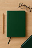Termo Deri Çizgisiz A5 Defter, Yeşil Kapak, 128 Yaprak(258 Sayfa)