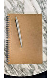 Çizgisiz Spiralli Defter, A5 Boyut (15x21 cm), 100 Yaprak, 90gr. Ivory, Kraft Kapak