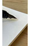 A4 Çizgisiz Spiralli Defter, A4 Boyut (21cm x 29.7cm), 60 Yaprak, 90gr. Ivory, Şeffa PVC Kapak