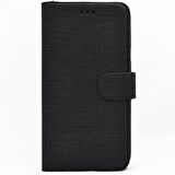Smcase Samsung Galaxy A52s 5G Kılıf Kumaş Spor Standlı Kartlıklı Cüzdan