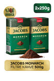 Jacobs Monarch Sert İçim Öğütülmüş Filtre Kahve 2 x 250 gr