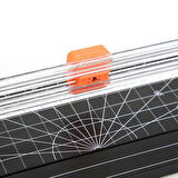 HpyTech A4 Kâğıt Kesme Makinesi Giyotin Kesici  Hassas Cetvelli  Ev ve Ofis için Pratik Kâğıt Kesici