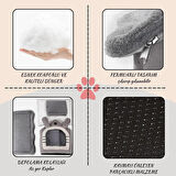 HpyTech Peluş Yumuşak,Kedi & Küçük Köpek Evi 🐾 Kapalı Kulübe Tasarım – Sıcak, Konforlu, Yıkanabilir Minderli Evcil Yatak