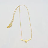 Uretti - BURCU 7427 Aslan Burcu Gümüş Kolye - Gold