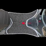 Motosiklet Aksesuar Koruyucu Modifiye Paspas Kuba Brillant 125 cc Benzinli Scooter Uyumlu Açık Mavi