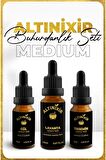Buhurdanlık Seti Medium (lavanta,yasemin,gül)