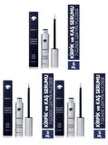 NEDOX 3 Adet Kaş Ve Kirpik Uzatıcı, Onarıcı, Besleyici Ve Güçlendirici Bakım Serum Garantili 5 ml