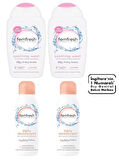 Femfresh Genital Bölge Rahatlatıcı Yıkama Jeli 250 Ml 2 Adet + Genital Bölge Deodorantı - Intimate Deodorant 125 Ml 2 Adet