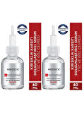 NEDOX 2 Adet Kırışıklık Karşıtı Dolgunlaştırıcı Botoks B3 Kolajen Serum 60 ml Ince Çizgi Sarkmalar