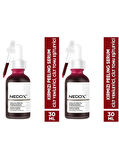 NEDOX 2 Adet Cilt Yenileyici Cilt Tonu Eşitleyici Kırmızı Peeling Serum Aha %30 Bha %2 Ph % 3.5 Serum 30 ml