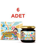 Nedox 6 Adet Kids Çocuklar Için Özel - Arı Sütü, Pekmez, Bal Ve Vitamin Katkılı Kakaolu Macun