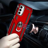 Gpack Samsung Galaxy M23 Kılıf Vega Sert Silikon Tank Standlı Yüzüklü Mıknatıslı 