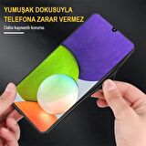 Gpack Samsung Galaxy A13 4G Kılıf Kamera Sürgülü Deri Dokulu Mat Silikon 