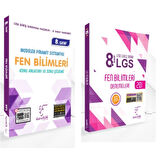 KARE KÖK YAYINLARI LGS 8.SINIF FEN BİLİMLERİ MPS KONU ANLATIM + FEN BİLİMLERİ 20'Lİ DENEME