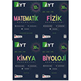 KAFA DENGİ YAYINLARI AYT SAYISAL (Matematik+Fizik+Kimya+Biyoloji) BRANŞ DENEMELERİ (4 Kitap)