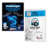 KAFA DENGİ YAYINLARI 8. Sınıf Challenger Fen Bilimleri Soru Bankası + Fen Bilimleri Kafa Test
