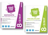 PRUVA AKADEMİ YAYINLARI 8.SINIF MATEMATİK + FEN BİLİMLER TEKE TEK