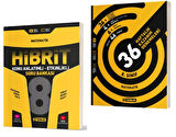 HIZ YAYINLARI 8. Sınıf Matematik Hibrit Soru Bankası (Konu Anlatımlı - Etkinlikli) + 36 Haftalık Deneme
