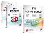 3D YAYINLARI TYT FELSEFE VE DİN KÜLTÜRÜ SORU BANKASI - TYT SOSYAL BİLİMLER SİMÜLASYON DENEME