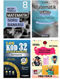 TUDEM YAYINLARI LGS MATEMATİK BECERİ TEMELLİ SORU BANKASI - MATEMATİK KLAVUZ DENEME - MATEMATİK 32 HAFTALIK DENEMELER - HEDİYE