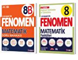 FENOMEN YAYINLARI 8. SINIF Matematik B Soru Bankası ve Matematik Fasikülü 5 (Doğrusal Denklemler Ve Eşitsizlikler)(2 KİTAP)