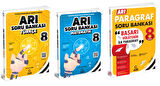 ARI YAYINCILIK 8. SINIF Türkçe + Matematik + Arı Paragraf Soru Bankası