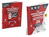 KORAY VAROL YAYINLARI 8. SINIF T.C. İNKILAP TARİHİ VE ATAÜRKÇÜLÜK PLUS SERİSİ SORU BANKASI VE 25 SİSTEMATİK SARMAL DENEME (2 KİTAP)