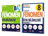 FENOMEN YAYINLARI 8. SINIF Fen Bilimleri A Soru Bankası + Fen Bilimleri 5. Fasikül (Basit Makineler) (2 KİTAP)