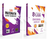 KARE KÖK YAYINLARI LGS 8.SINIF MATEMATİK SORU BANKASI + MATEMATİK 20'Lİ DENEME
