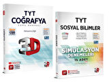 3D YAYINLARI TYT ÇOĞRAFYA SORU BANKASI - TYT SOSYAL BİLİMLER SİMÜLASYON DENEME