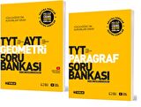 HIZ YAYINLARI TYT - AYT GEOMETRİ + TYT PARAGRAF SORU BANKASI