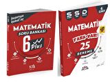 KORAY VAROL YAYINLARI 6. SINIF MATEMATİK PLUS SERİSİ SORU BANKASI VE 25 SİSTEMATİK SARMAL DENEME (2 KİTAP)
