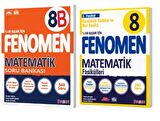FENOMEN YAYINLARI 8. SINIF Matematik B Soru Bankası ve Matematik 3. Fasikül (Kareköklü İfadeler ve Veri Analizi)(2 KİTAP)