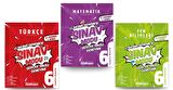 PRUVA AKADEMİ YAYINLARI 6. Sınıf Türkçe + Matematik + Fen Bilgisi Branş Denemeleri (3 Kitap)