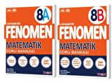 FENOMEN YAYINLARI 8. SINIF Matematik A+B Soru Bankası  (2 KİTAP)