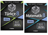 TUDEM YAYINLARI 8.SINIF LGS 3 BOYUT TÜRKÇE - MATEMATİK  BECERİ TEMELLİ SORU BANKASI